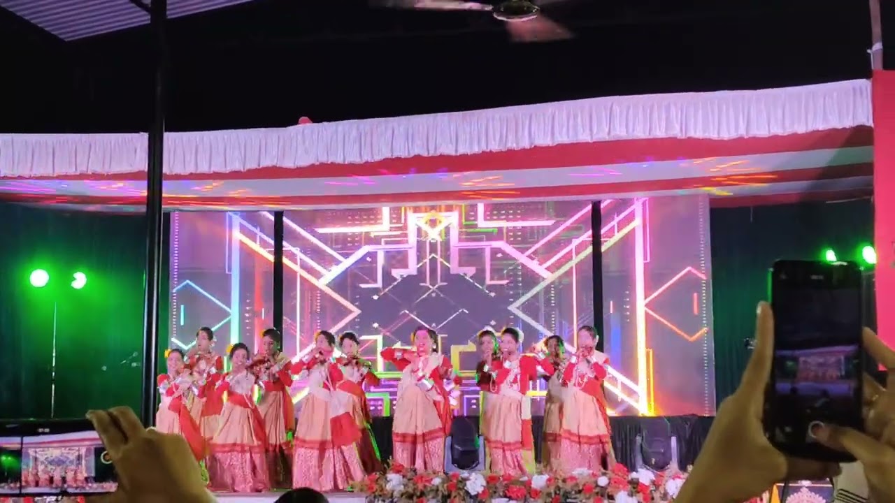 Annual day Bihu #dance #celebration #sainikschool #viral #video #youtube 