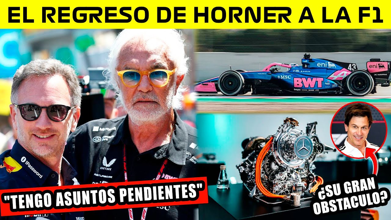 ✨HORNER y su RETORNO a la F1🔥 ALPINE la OPCION MAS REAL✅ Es un PROYECTO VIABLE?🤔 La REALIDAD del