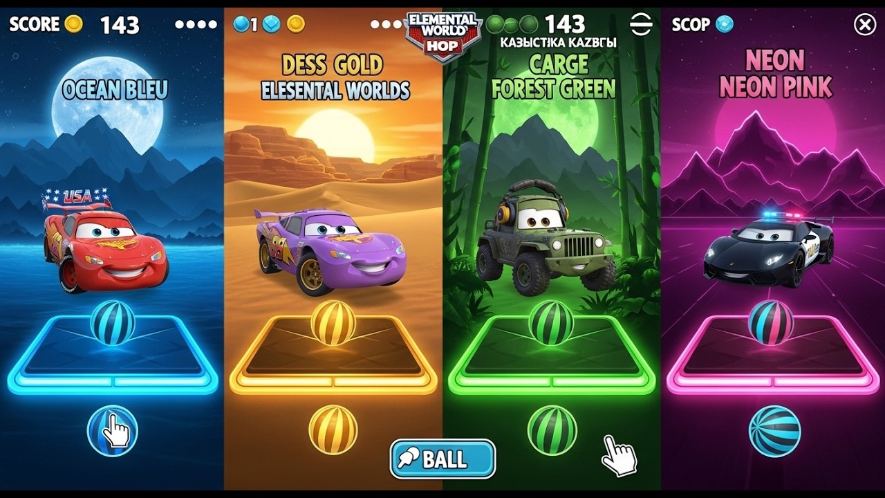 LIGHTNING MCQUEEN🎶CoffinDance Song $ SCHOOL BUS
