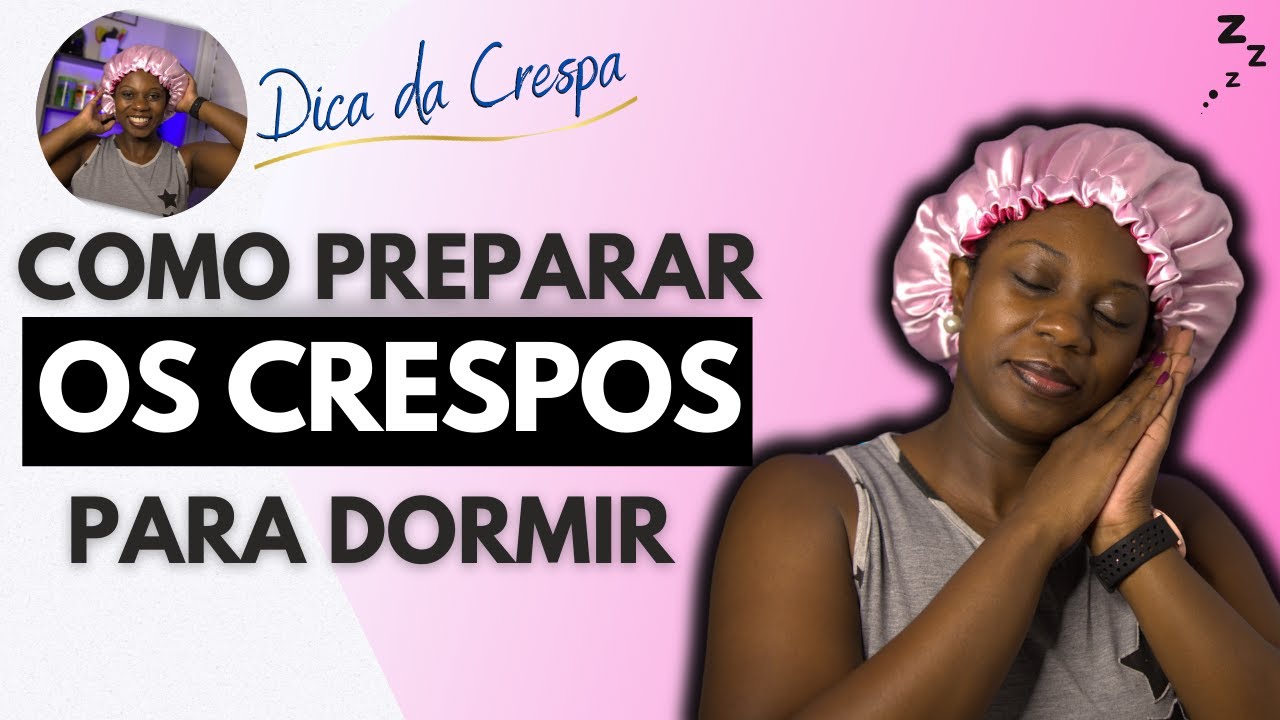 COMO ARRUMAR O CABELO CRESPO PARA DORMIR E ACORDAR MARAVILHOSA! #migssalonline @SalonLineBrasil