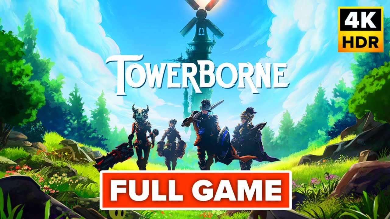 Towerborne Gameplay Walkthrough FULL GAME + TRUE ENDING (4K 60FPS) No Commentary