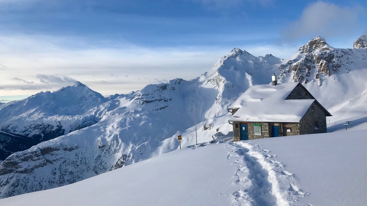 Snowshoe Hike to Cufercalhütte