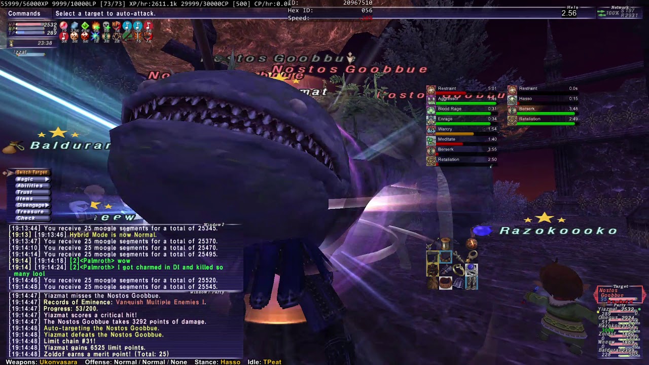 FFXI Sheol C Segment farm