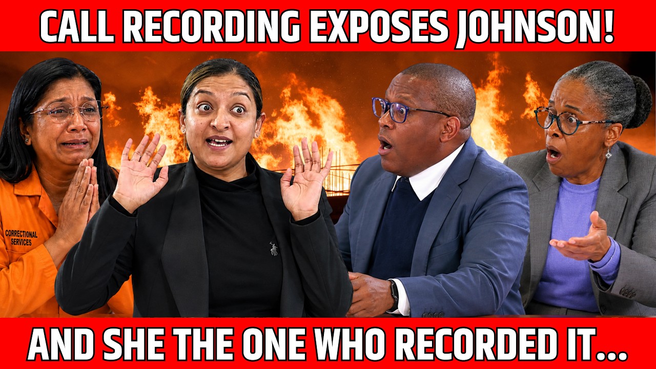 She RECORDED Her Own Boss &mdash; Andrea Johnson's Phone Call EXPOSED at the Madlanga Commission