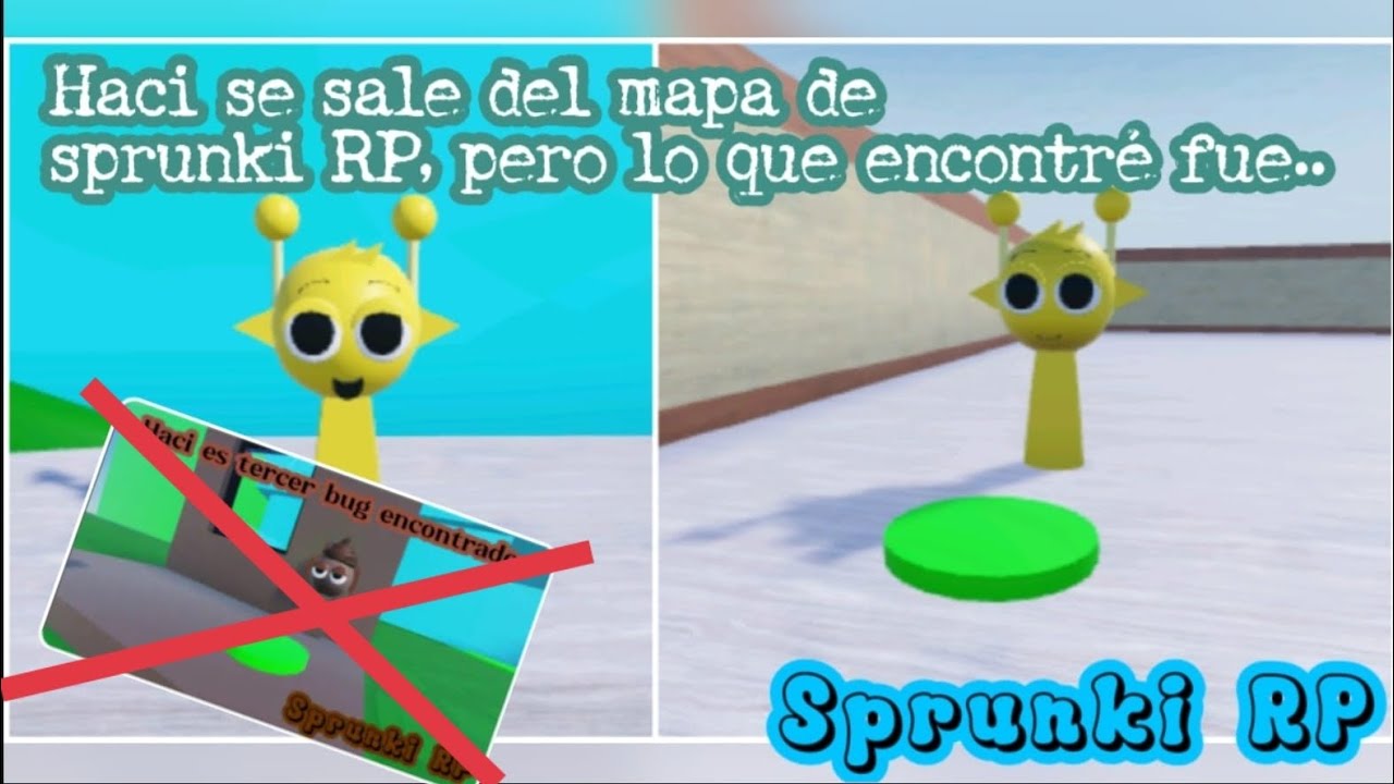 haci se sale del mapa en sprunki RP morhps, pero esto fue lo que encontré....