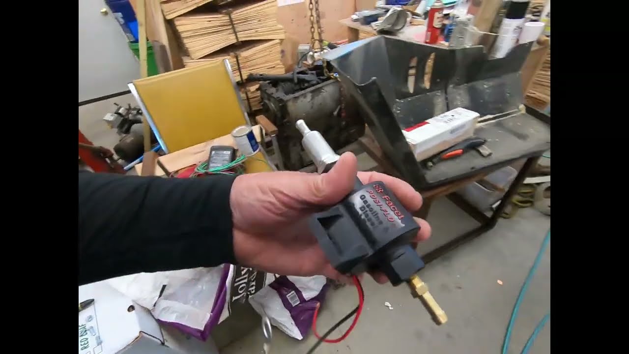 # 493 Installing an electric fuel pump on the 1974 CJ-5