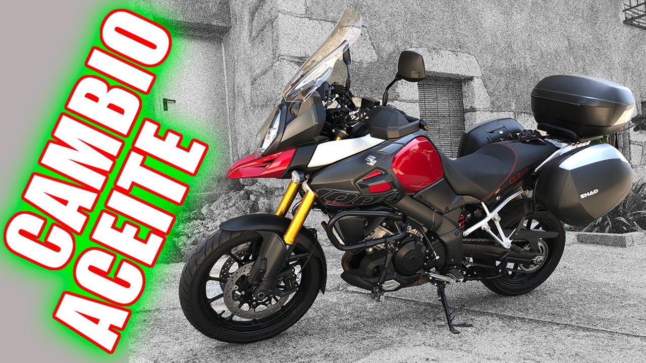 Cambio de aceite Suzuki V-Strom 1000
