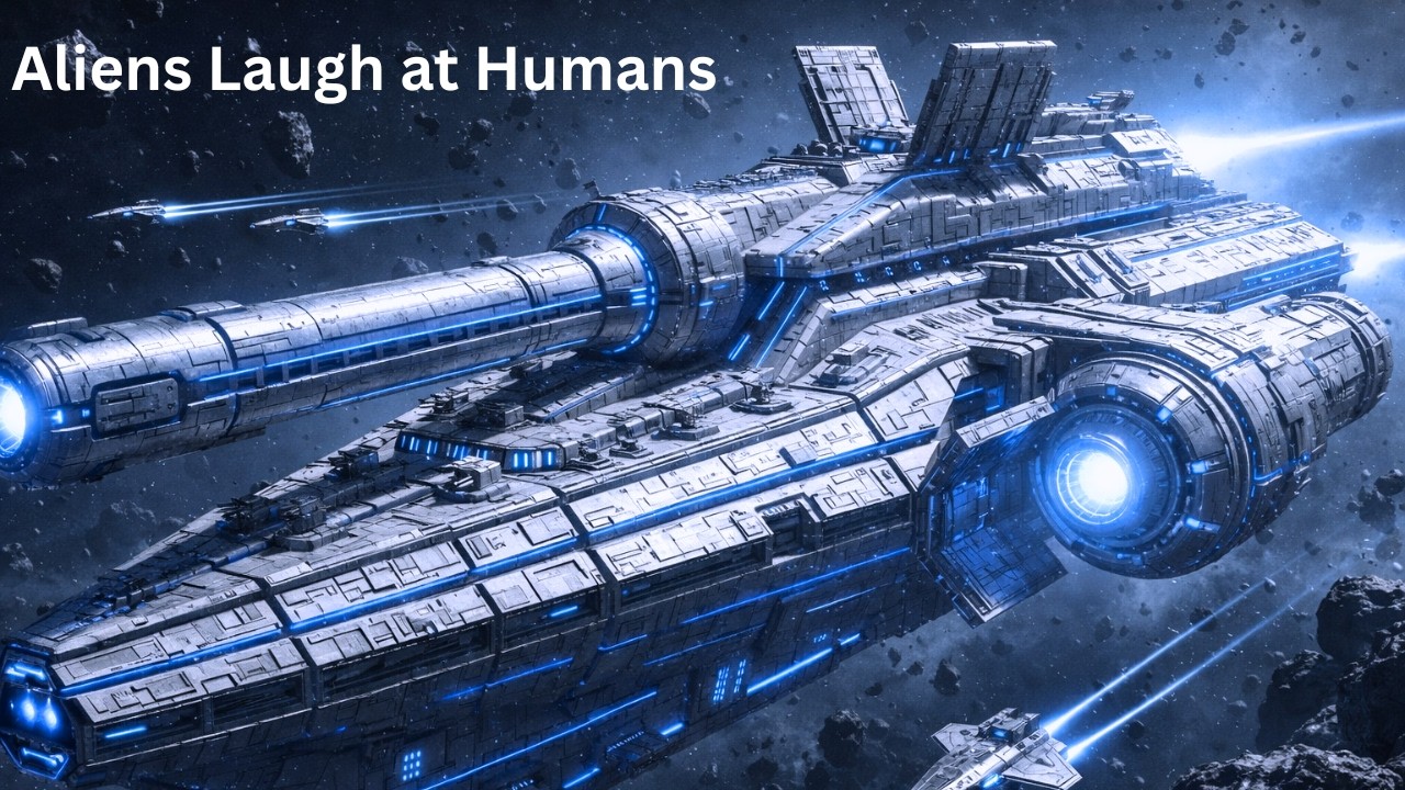 Aliens Laugh at Humans… Until They Discover Humanity Was Never Serious .