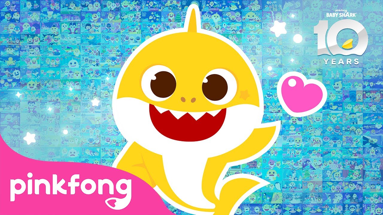 Baby Shark Stole Your Heart Again ❤️ | Baby Shark Dance | 10 Years | Doo Doo Doo | Pinkfong Official