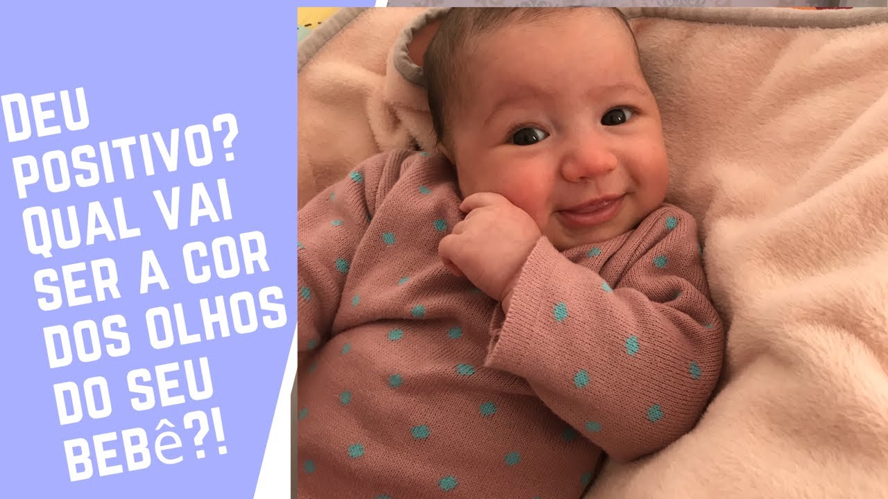 Qual será o cor dos olhos do seu bebê?!
