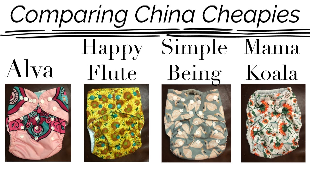 Comparing China Cheapies | Mama Koala. Simple Being. Happy Flute. Alva