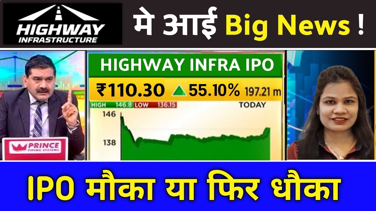 highway infrastructure gmp,highway infrastructure ipo gmp today,ipo gmp today, ipo news latest today