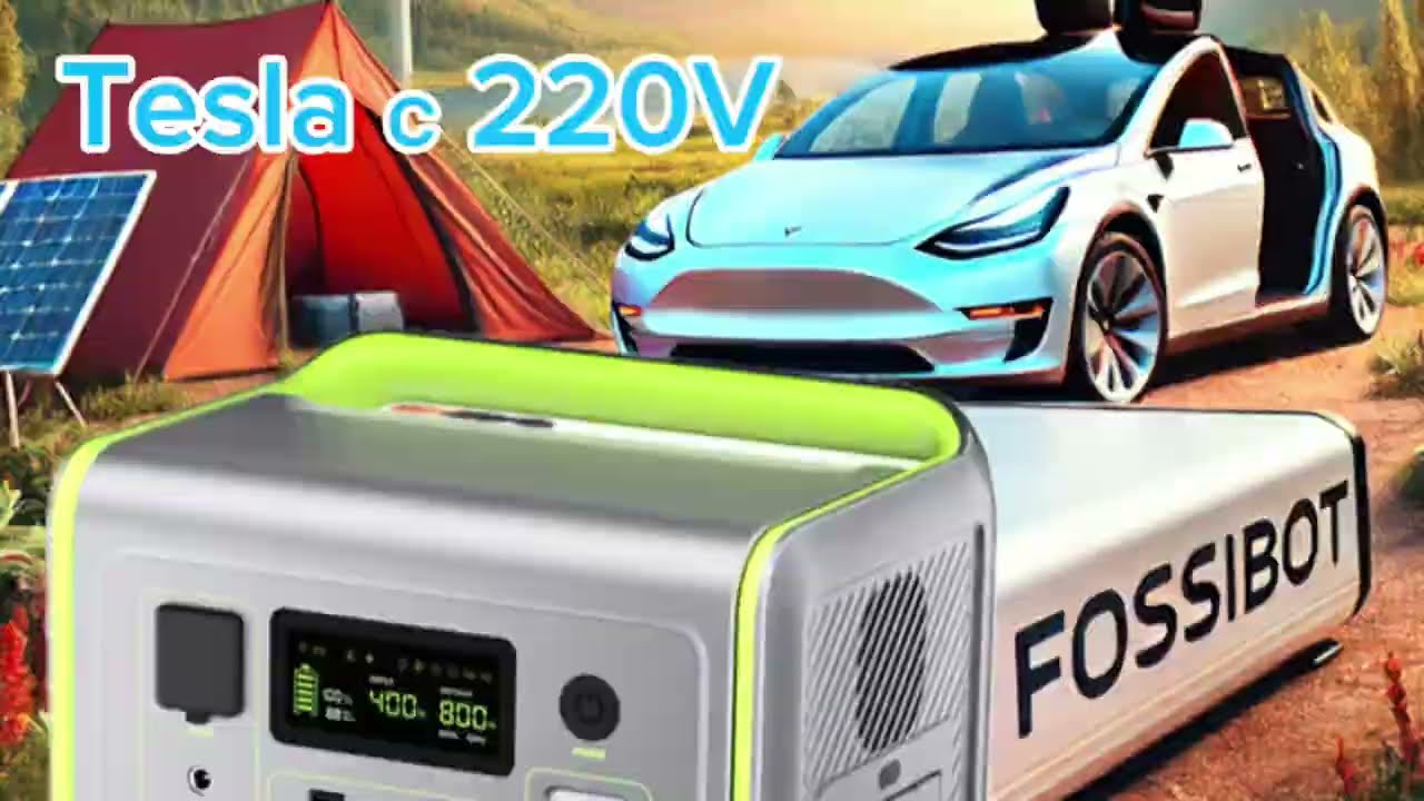 Независимость в пути: Зарядная станция Fossibot F800 для Tesla Road Trip