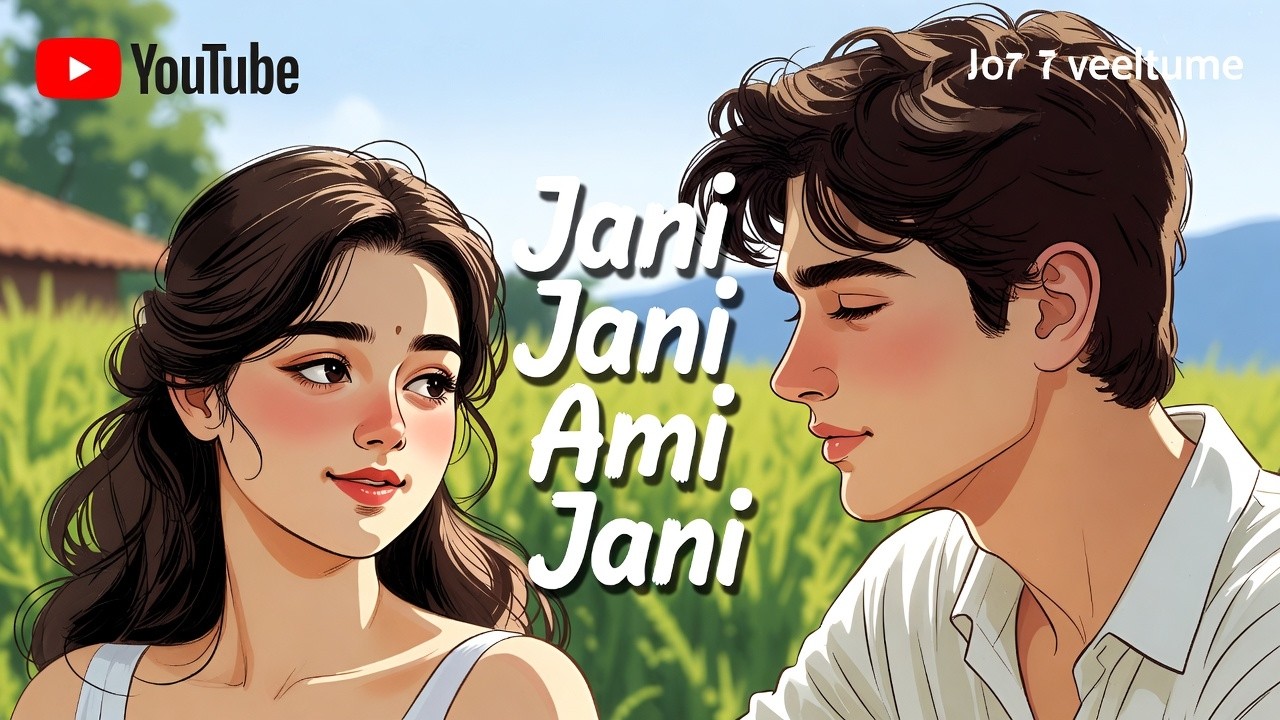 জানি জানি আমি জানি | Jani Jani Ami Jani | Bangla Romantic Love Song