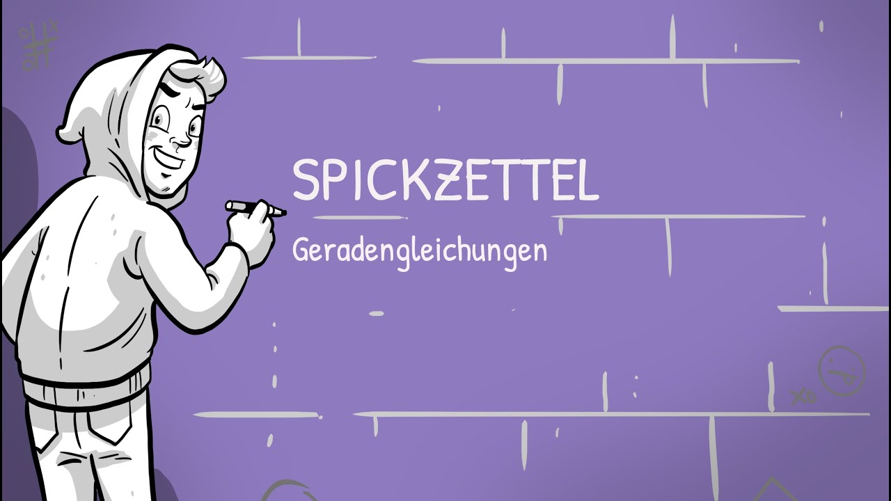 Mathespicker - Geradengleichungen