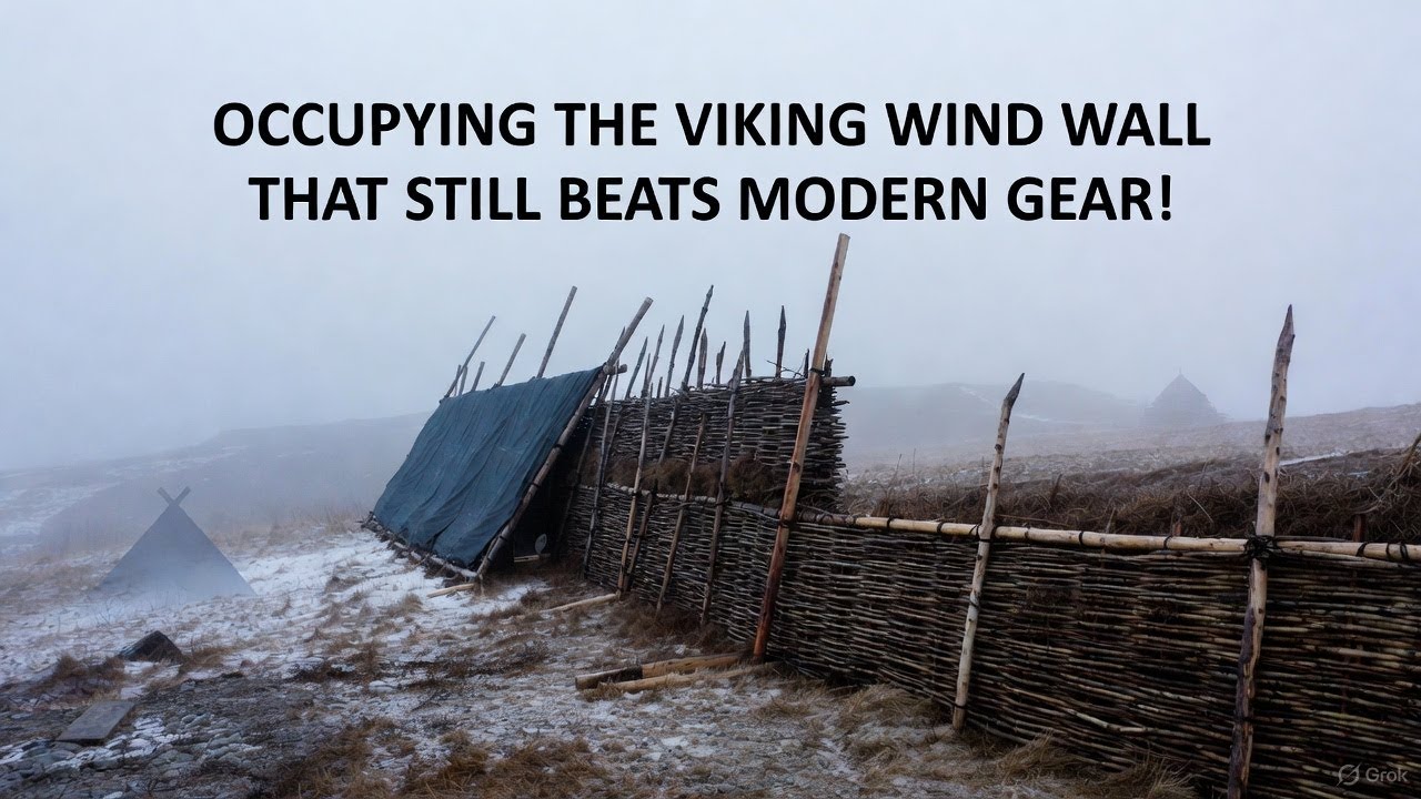 The Viking Wind Blocking Wall Design Hidden for Centuries