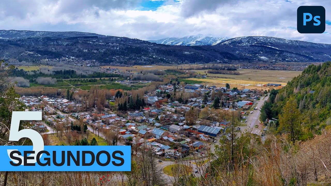 Cómo hacer una Foto Panorámica en Photoshop ¡En 5 Segundos!