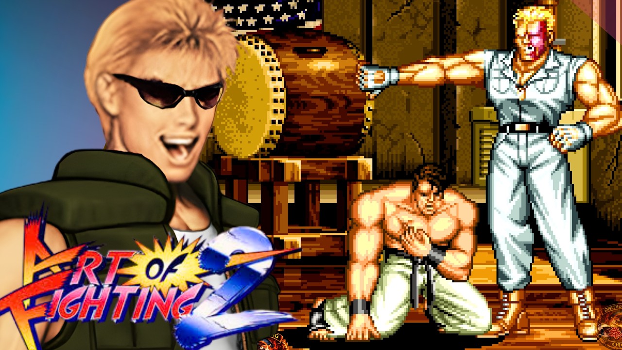 John Crawley vs Takuma Sakazaki - High Level Matches | Art of Fighting 2