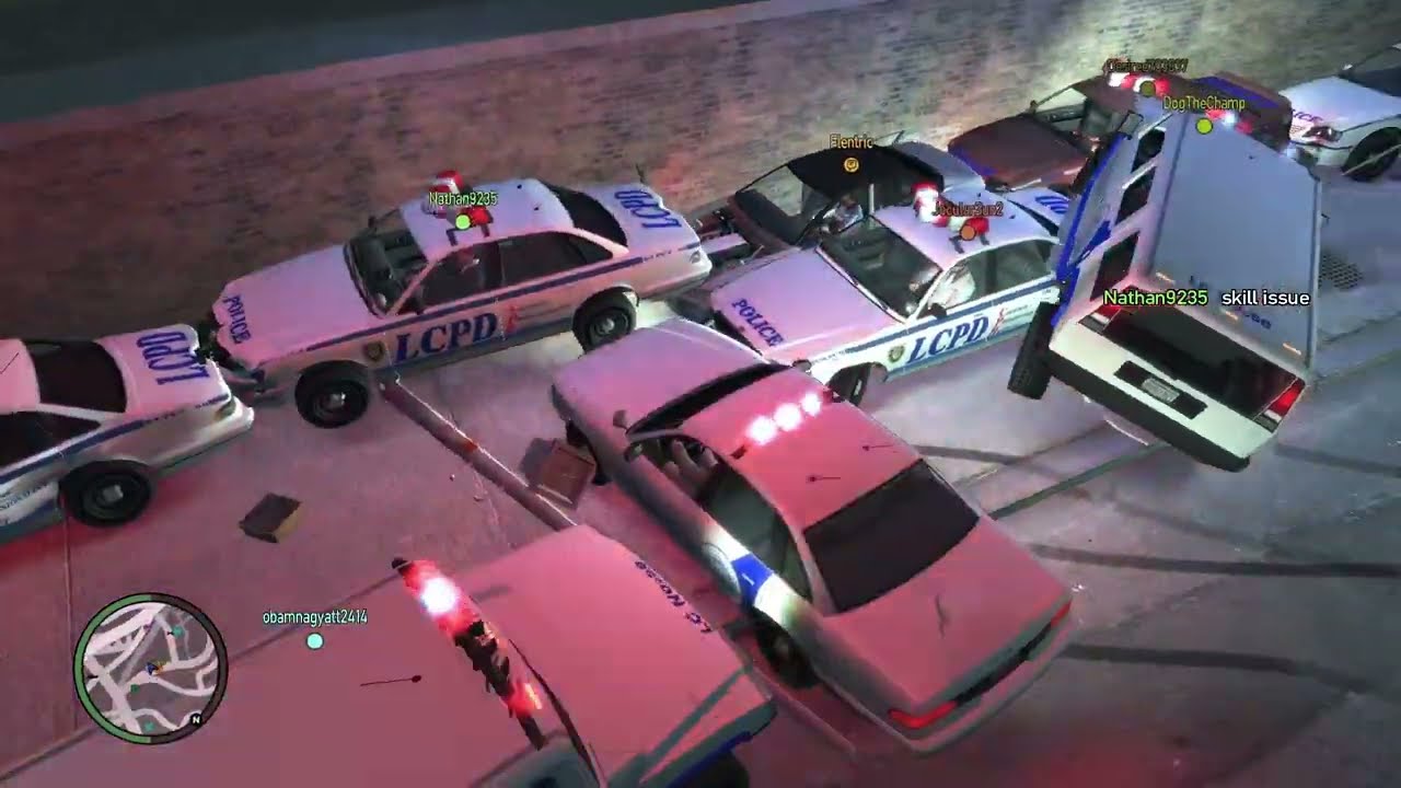 GTA IV - GTRF - 18th March 2024 - Busted x3, Car Jack City