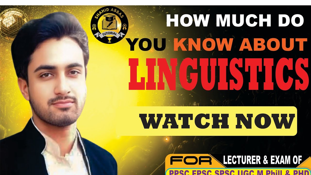 MCQs About linguistics which you know|English linguistics MCQs Short Quiz and Answers|
