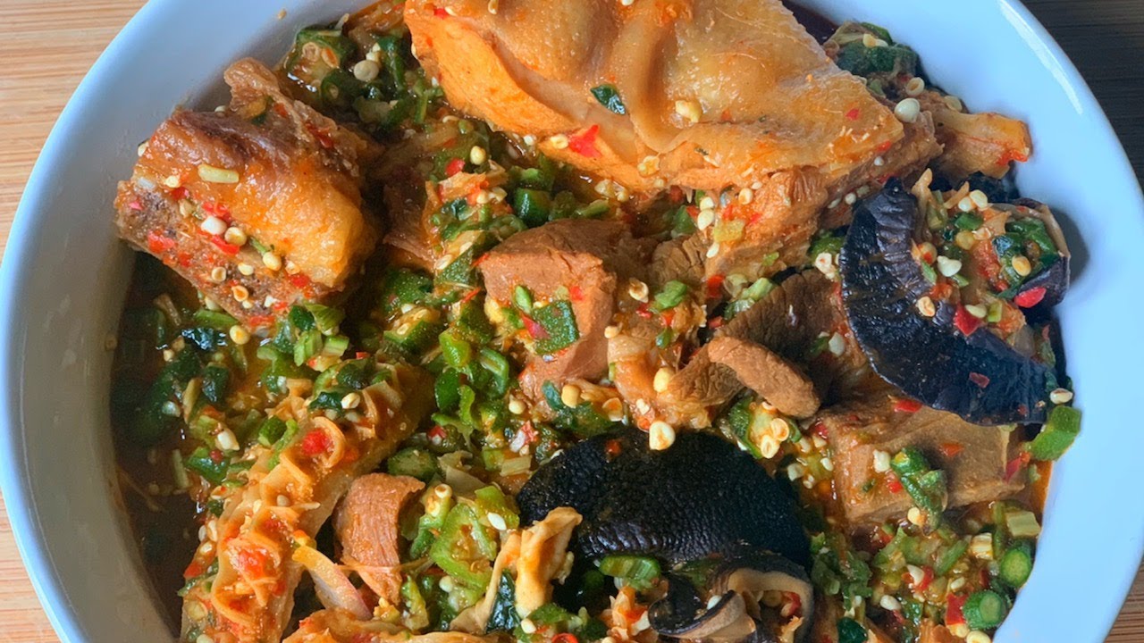 OIL-LESS OKRA/OKRO SOUP | THE HEALTHIEST NIGERIAN SOUP TO DIE FOR | QUICK TO MAKE & VERY DELICIOUS