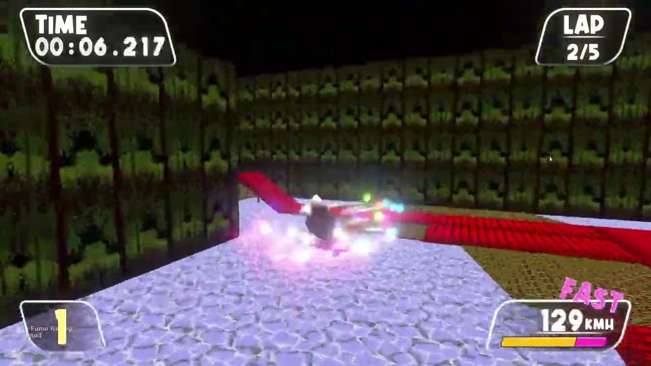 *WR* Touhou Fumo Racing 0.1.2 - Purplefield - 1:11.885