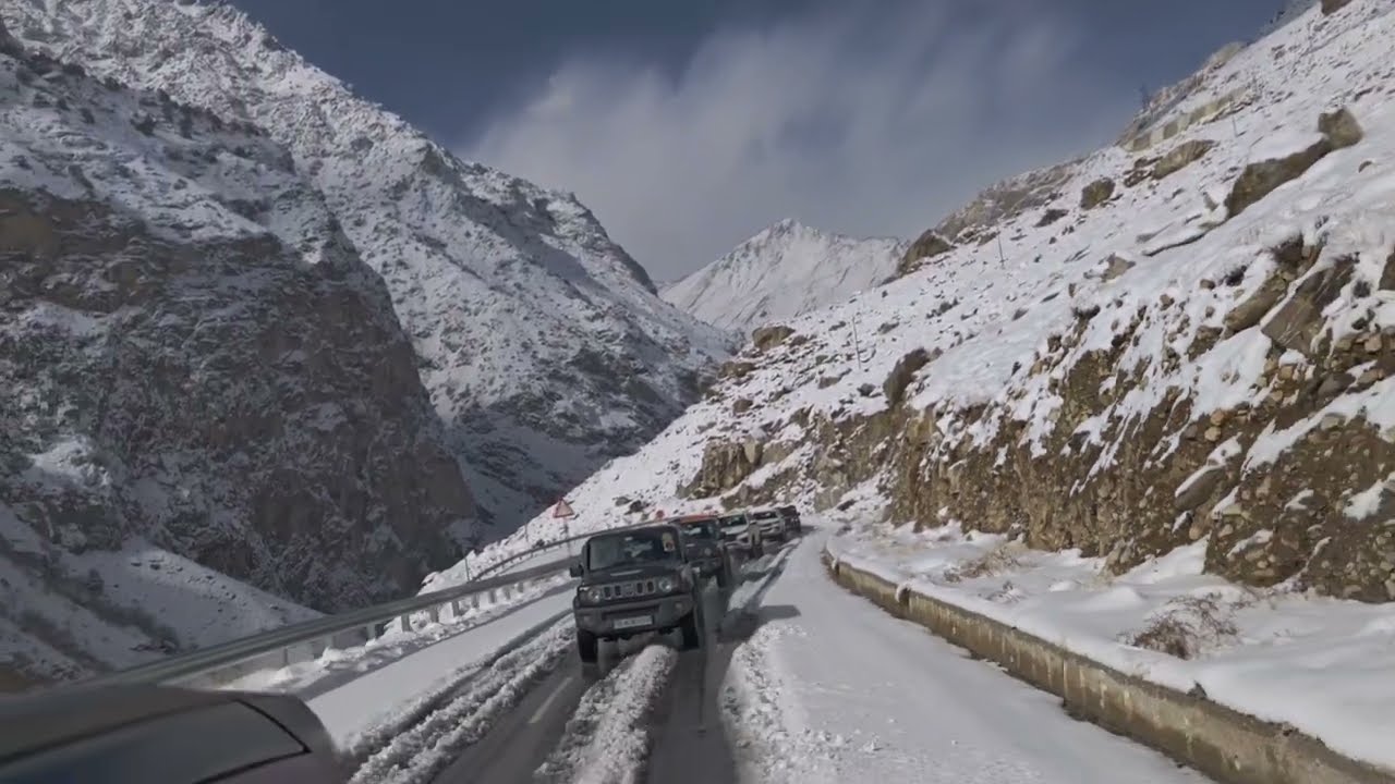 D3/P4|First EV to Reach Nako in Snow Winter Spiti