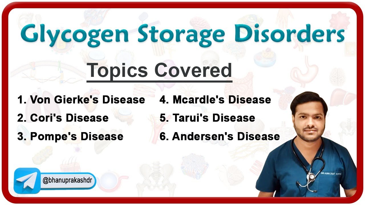 Glycogen Storage Disorders : Carbohydrates  metabolism