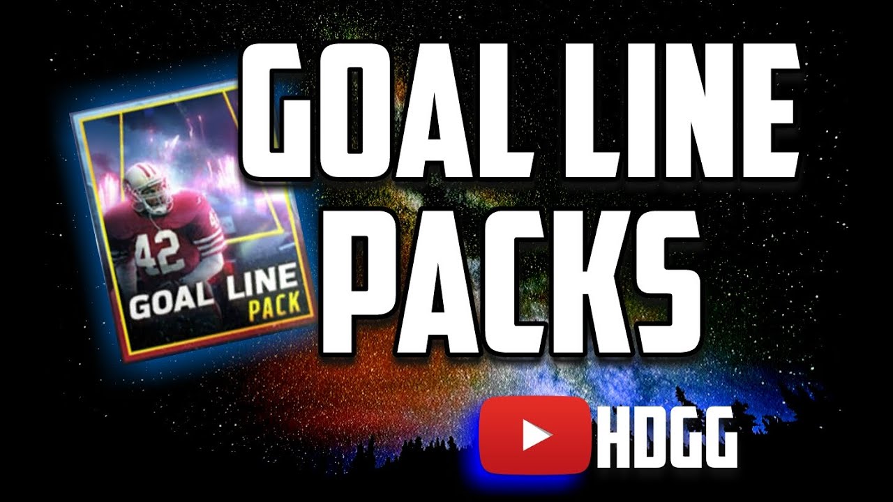 You could pull that?!?! | Madden Mobile 16 | Goal line packs