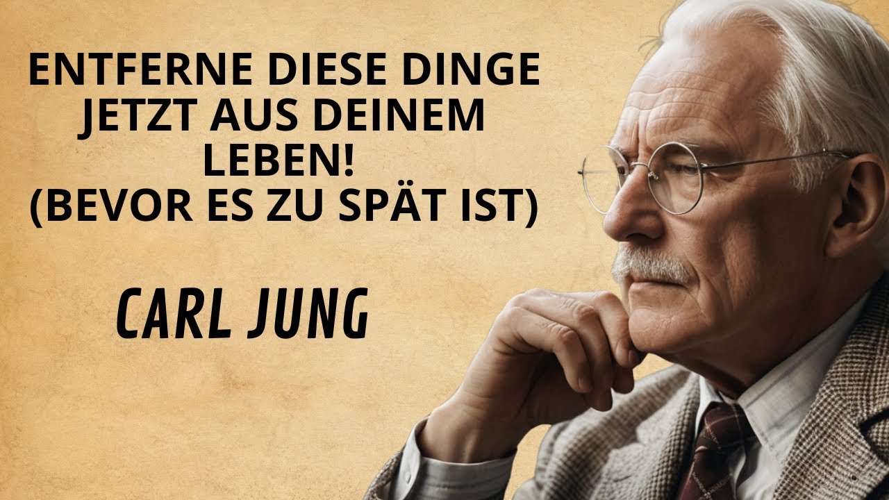 13 Dinge, die du stillschweigend aus deinem Leben entfernen solltest | Carl Jung