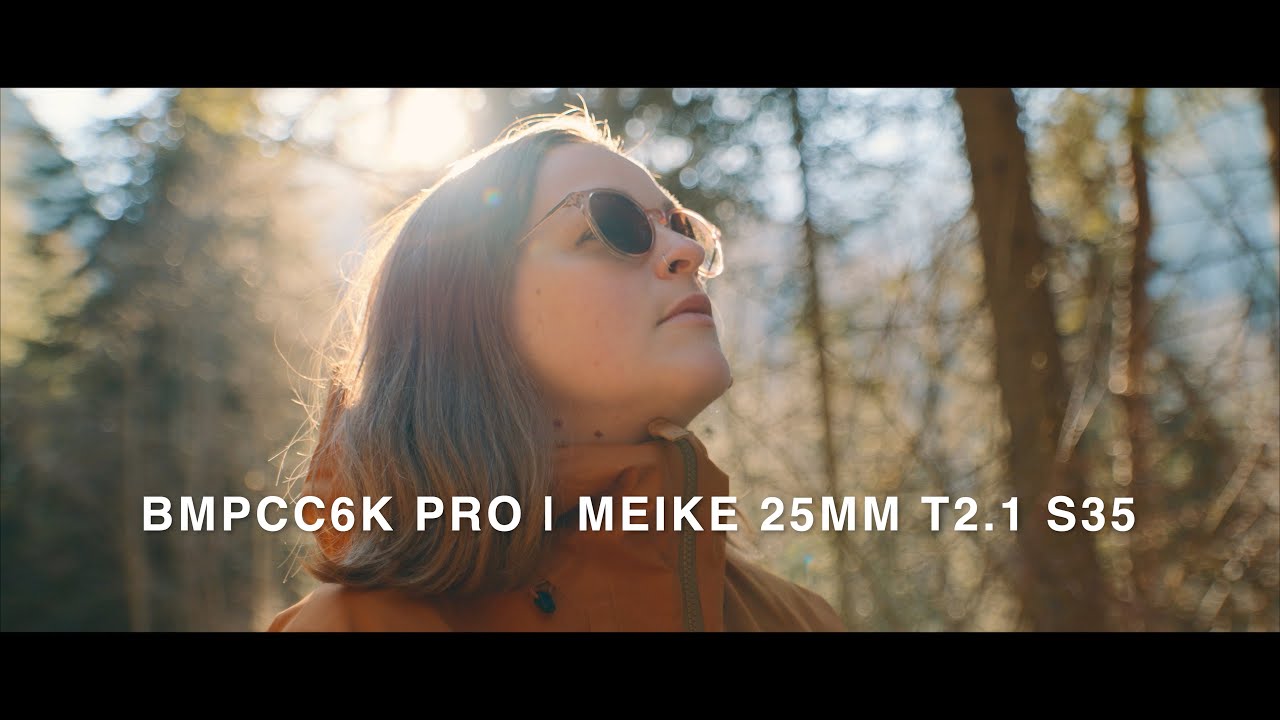 MEIKE 25MM T2.1 S35 | BMPCC 6K PRO | Prime Cinema lens on the Blackmagic Pocket Cinema Camera 6K Pro