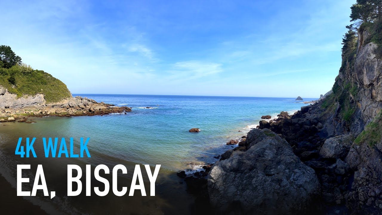 The Town of Ea, Biscay - Tour the Beautiful Basque Country | 4K Walking Tour