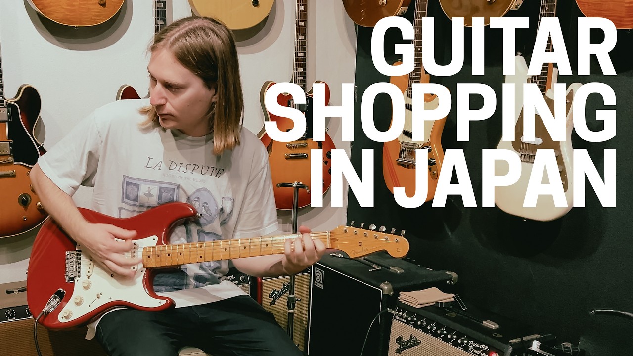 I Explored JAPAN's Guitar Shops and Found Some CRAZY Deals