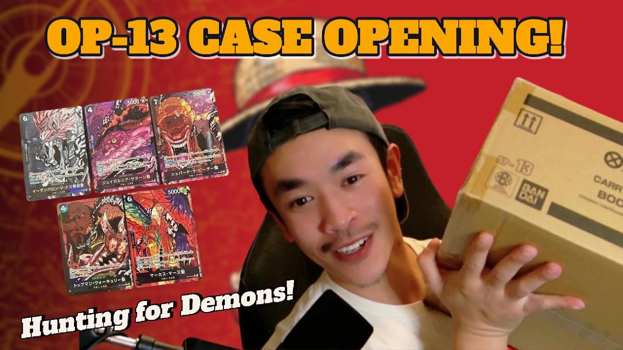 OP-13 Carrying on his will Case Opening - We're Hunting for Demons!