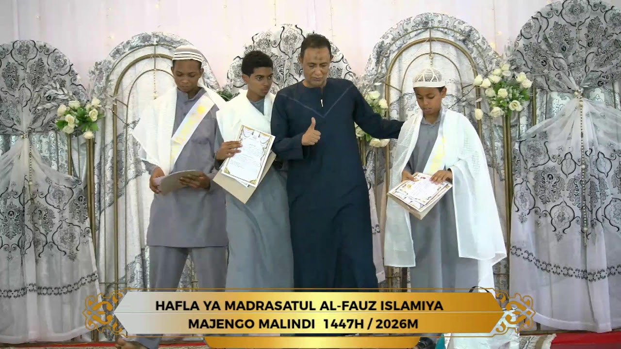 #LIVE HAFLA YA MADRASATUL AL-FAUZ ISLAMIYA MAJENGO MALINDI