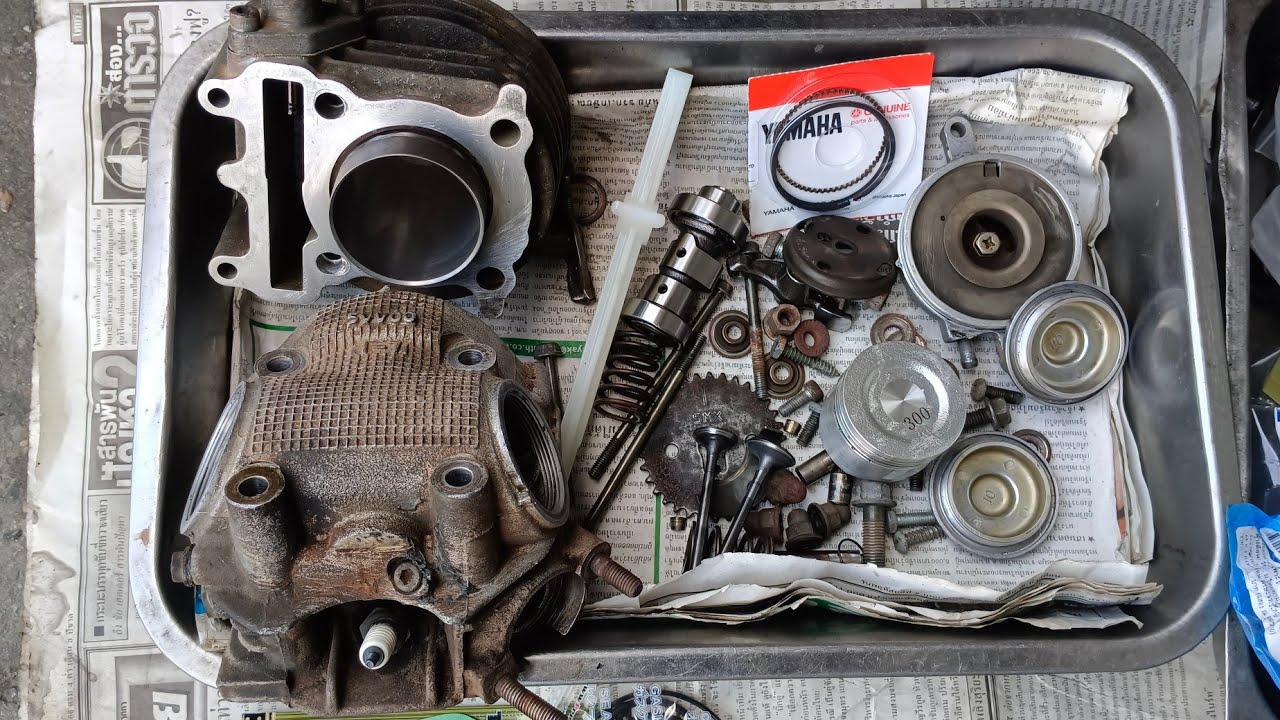 มีโอเก่า...สตาร์ทแล้วควันขาวออกท่อเปลี่ยนอะไหล่ตัวไหนบ้าง