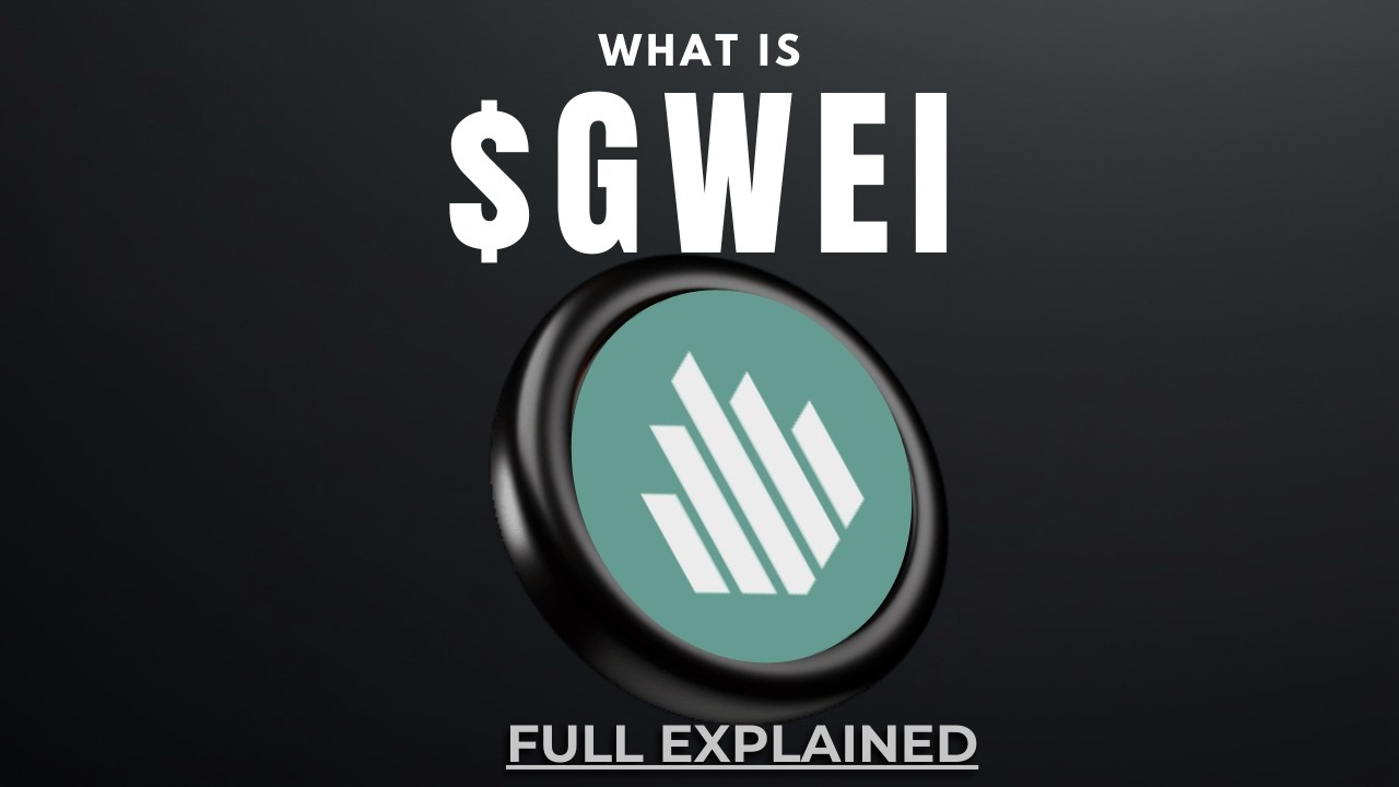 🔥 $GWEI (ETHGAS) Explained - Best Ethereum Narra ?