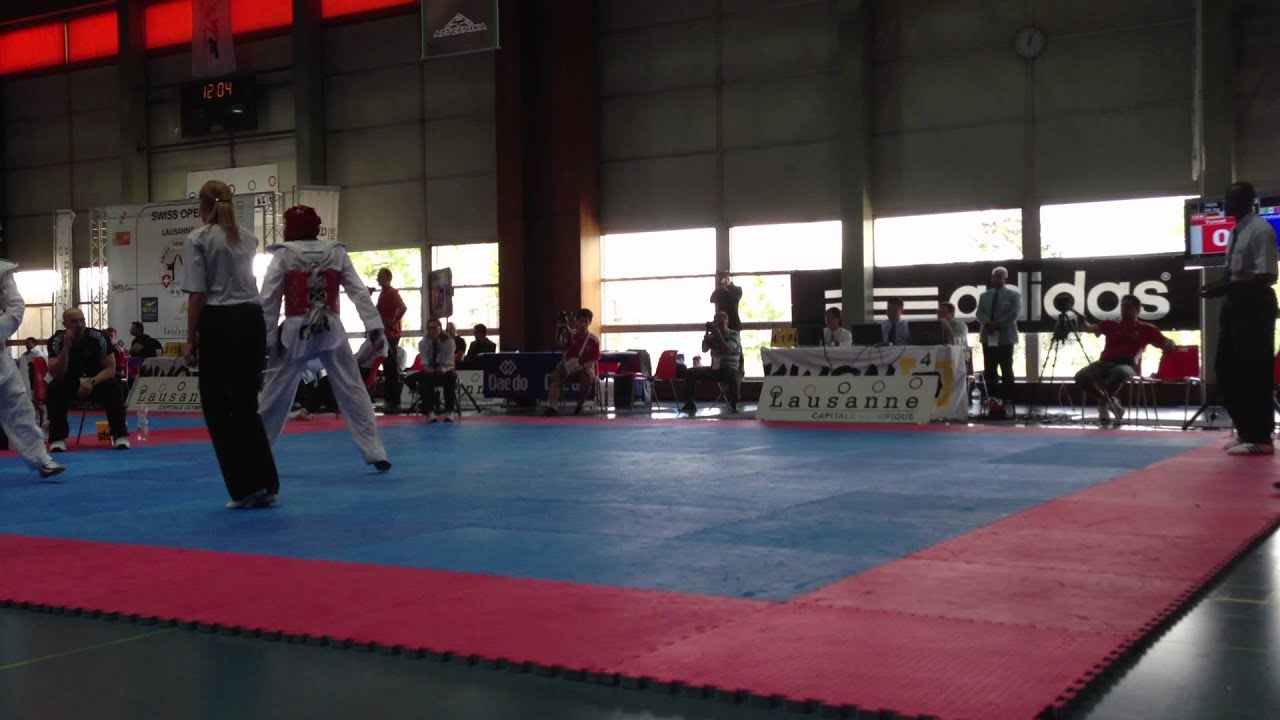 Villa Valadez, Damian Alejandro (MEX) 1 x 1 (GER) Tuncat Levent   Part 2   www gotkd org