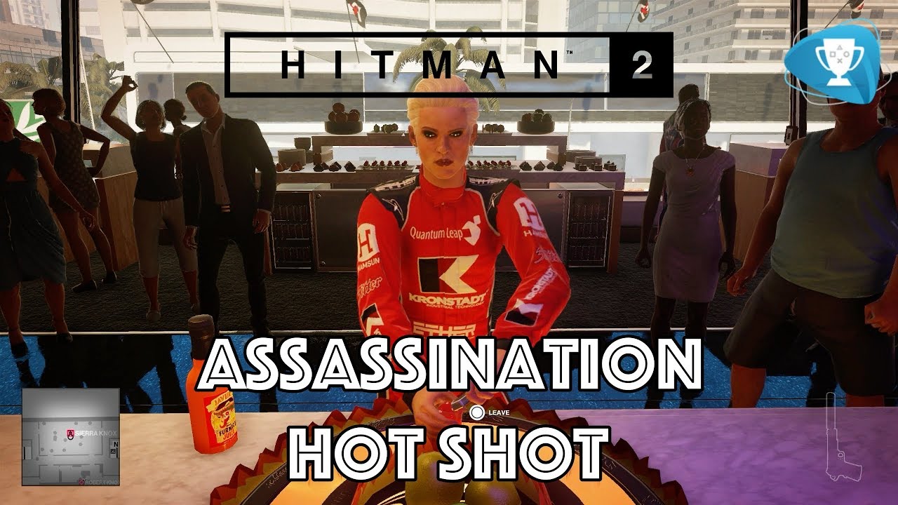 Hitman 2 - Hot Shot Assassination Redacted - Drinking game as Moses Lee