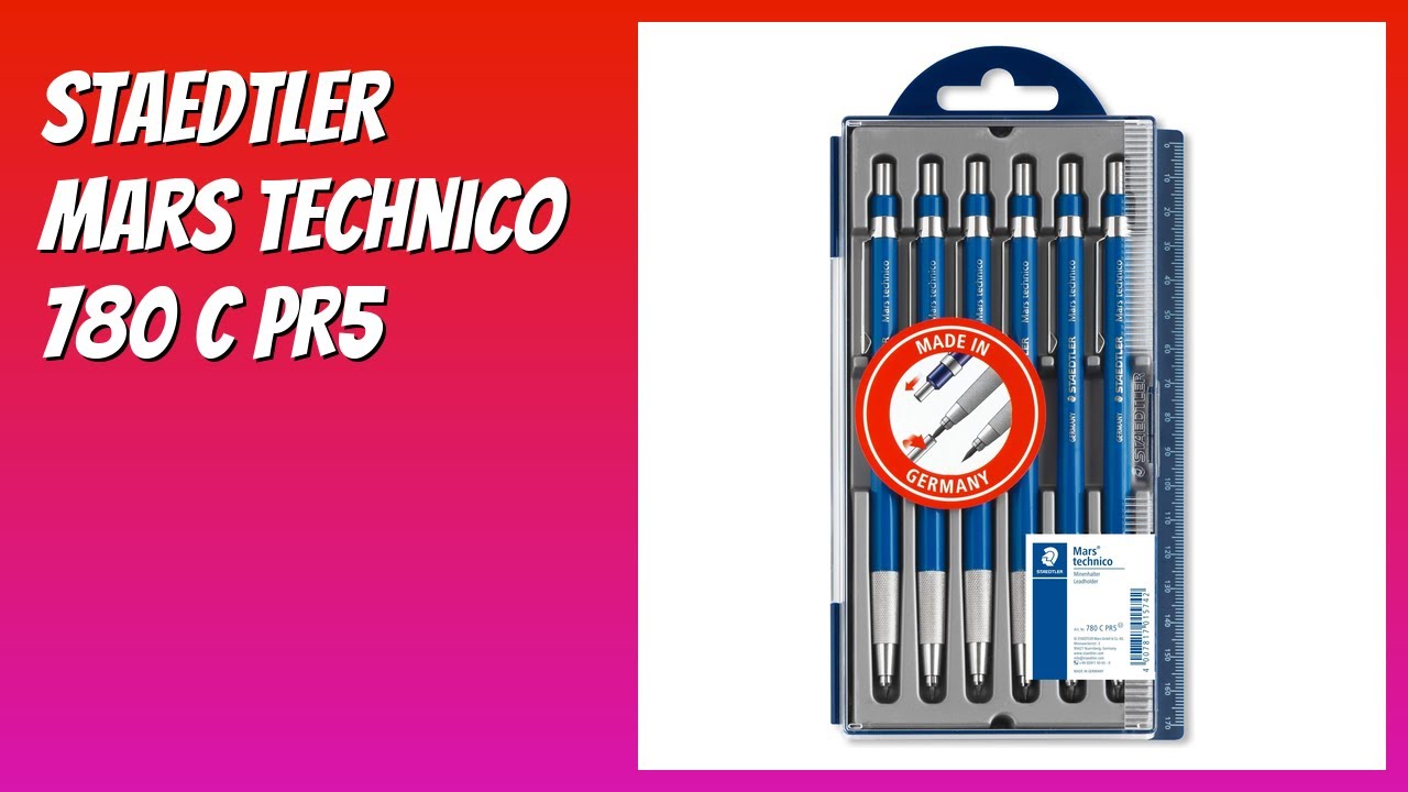 RESEÑA (2026) : STAEDTLER Mars Technico 780 C PR5. DETALLES