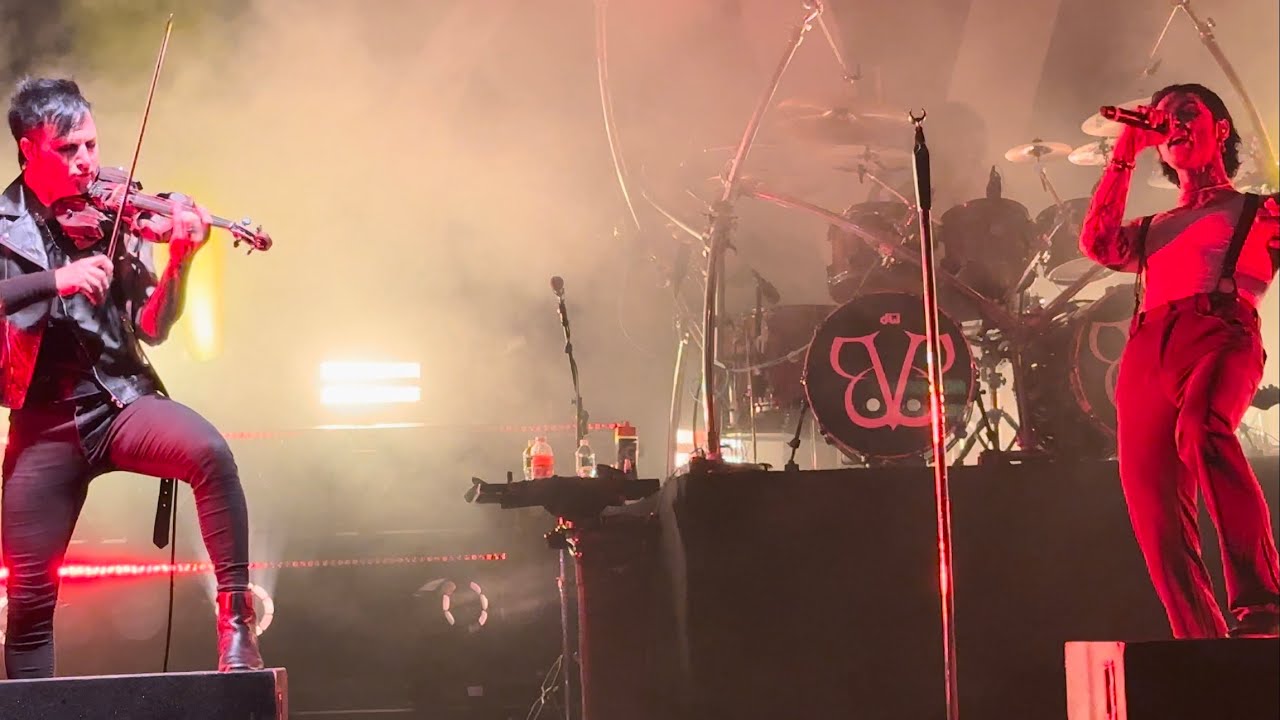Black Veil Brides - Shadows Rise (Live in St. Petersburg, FL 9-12-23) (4K)