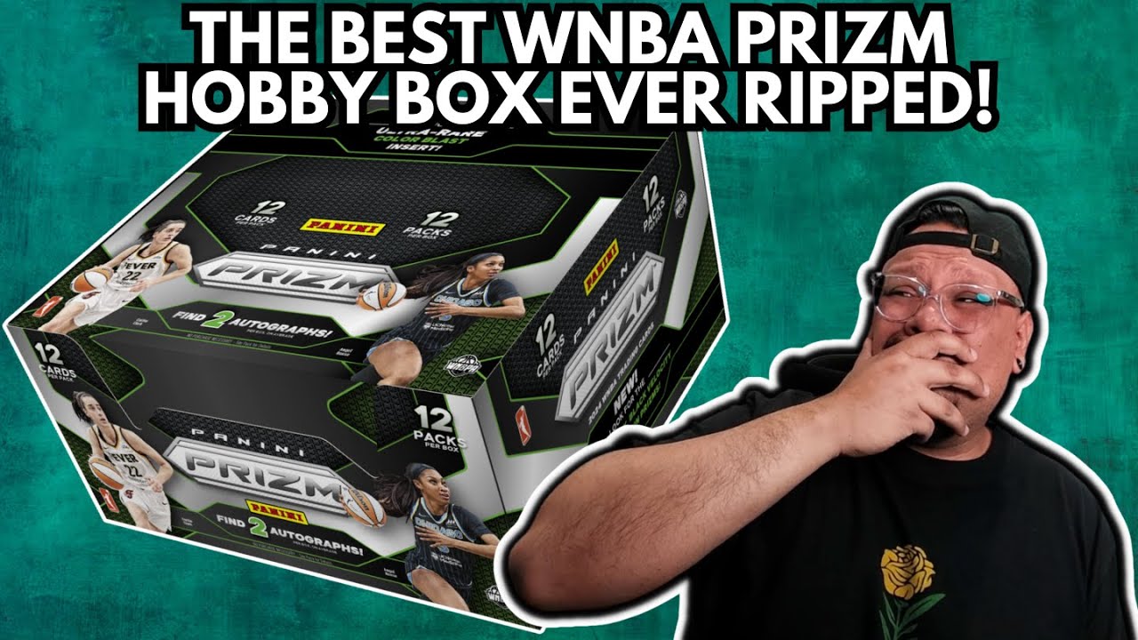 OPENED UP A 2024 PANINI PRIZM WNBA BOX AND IT WAS THE BEST BOX EVER!