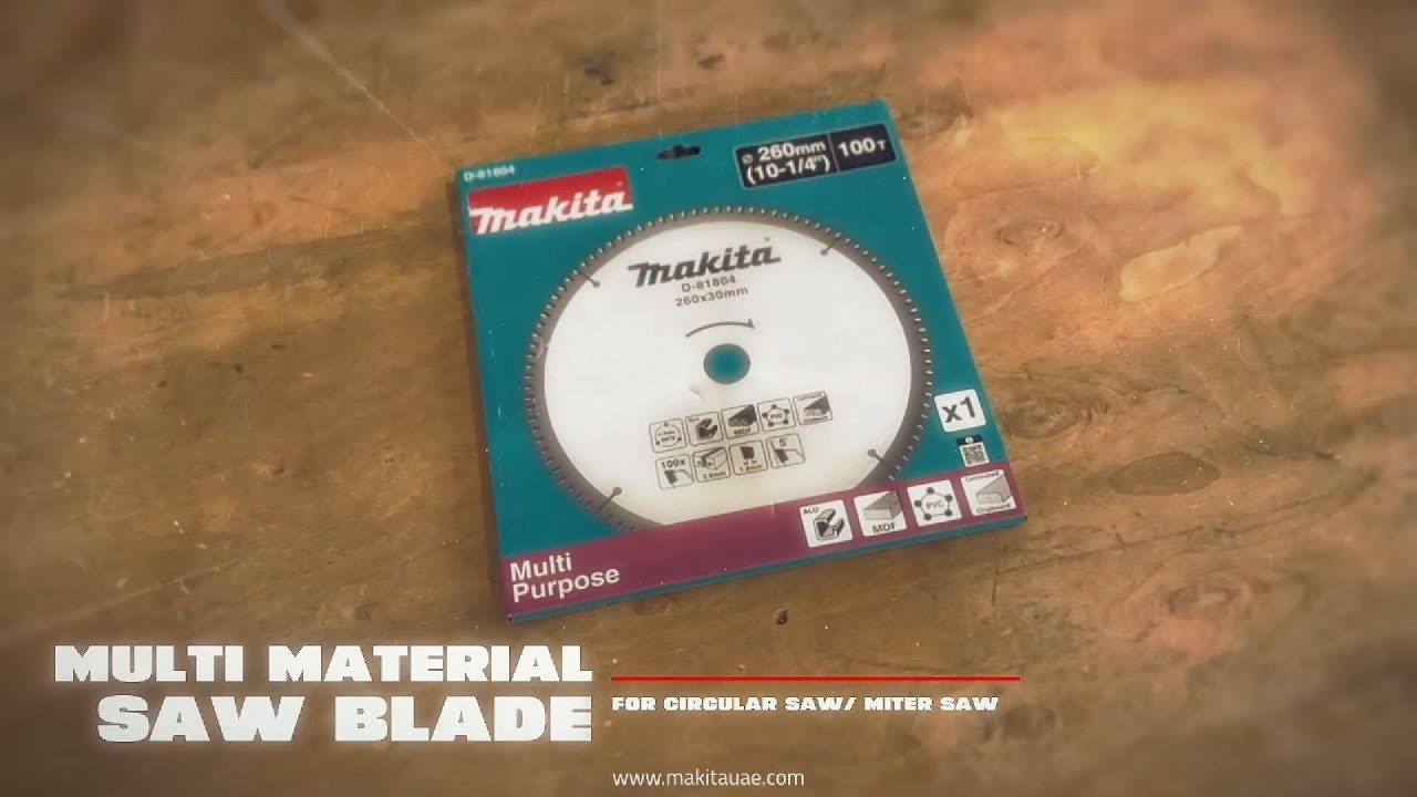 Makita Multi-Material Circular Saw Blades | Precision Cutting for Wood, Metal & More!