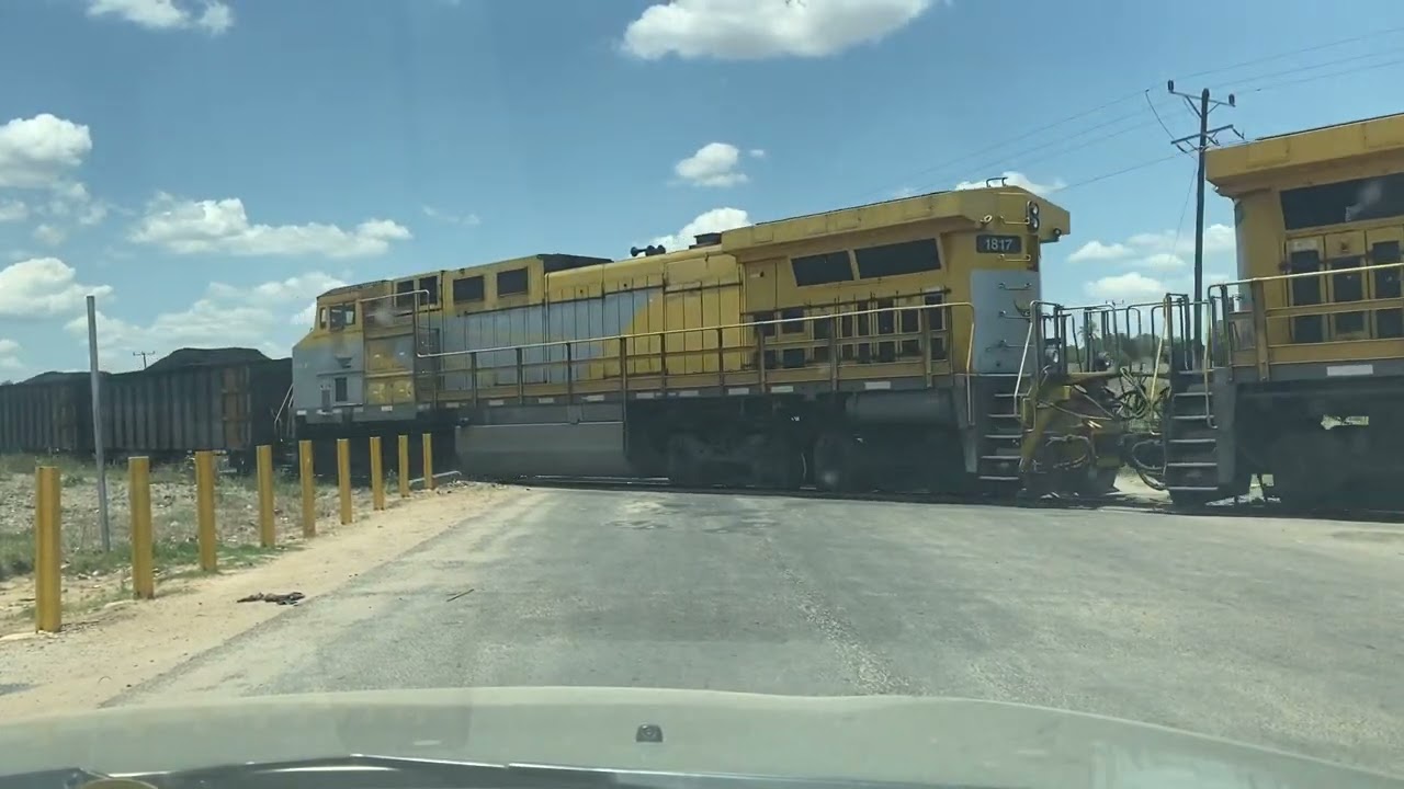 CLN Train Carrying Mineral Coal , Nampula, Mozambique