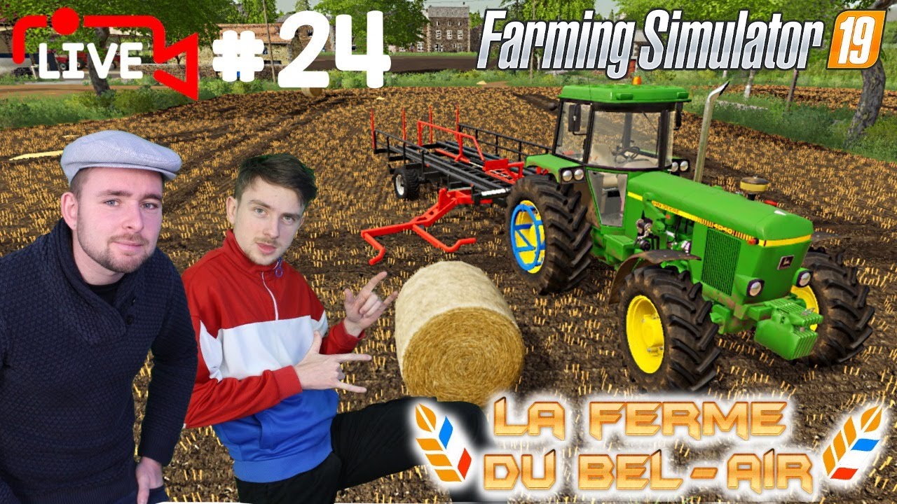 🔸 LIVE #24 🔸 LA FERME DU BEL-AIR - Saison 1 | à fond dans la paille avec Germain !