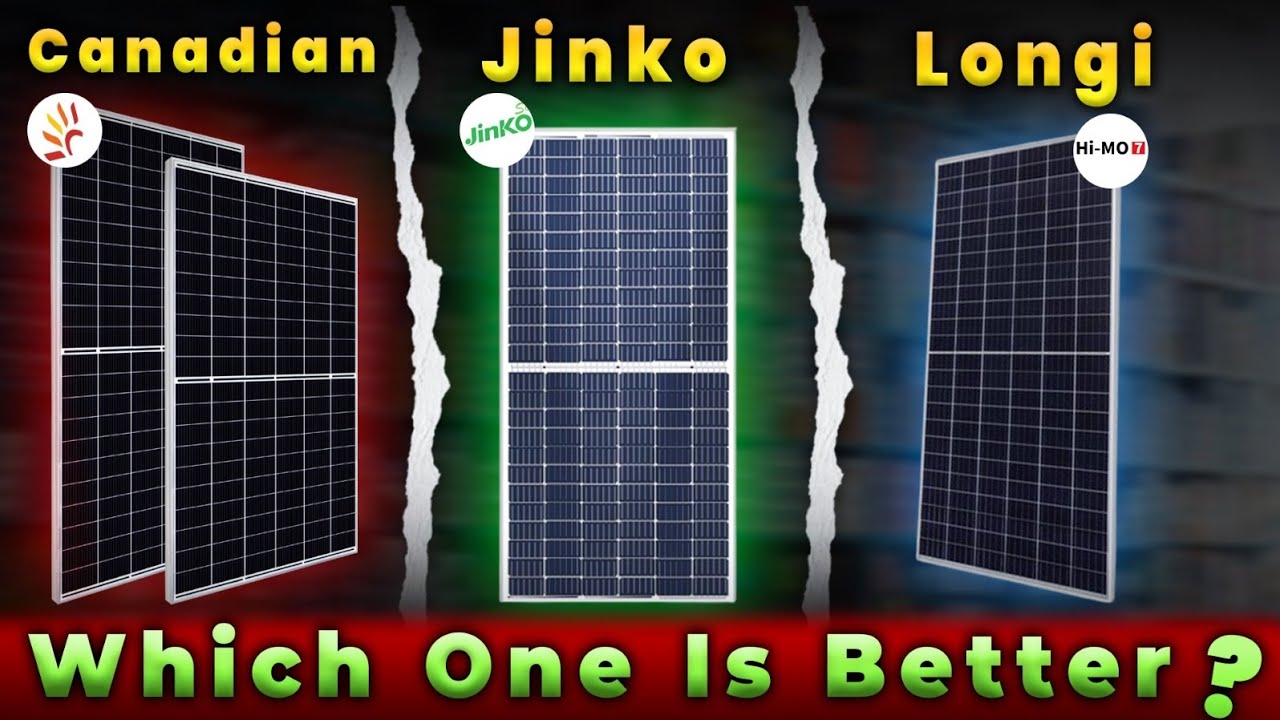 Longi , Canadian, and Jinko Power Testing with UNI-T  PV meter.  #longi #Canadian #jinko