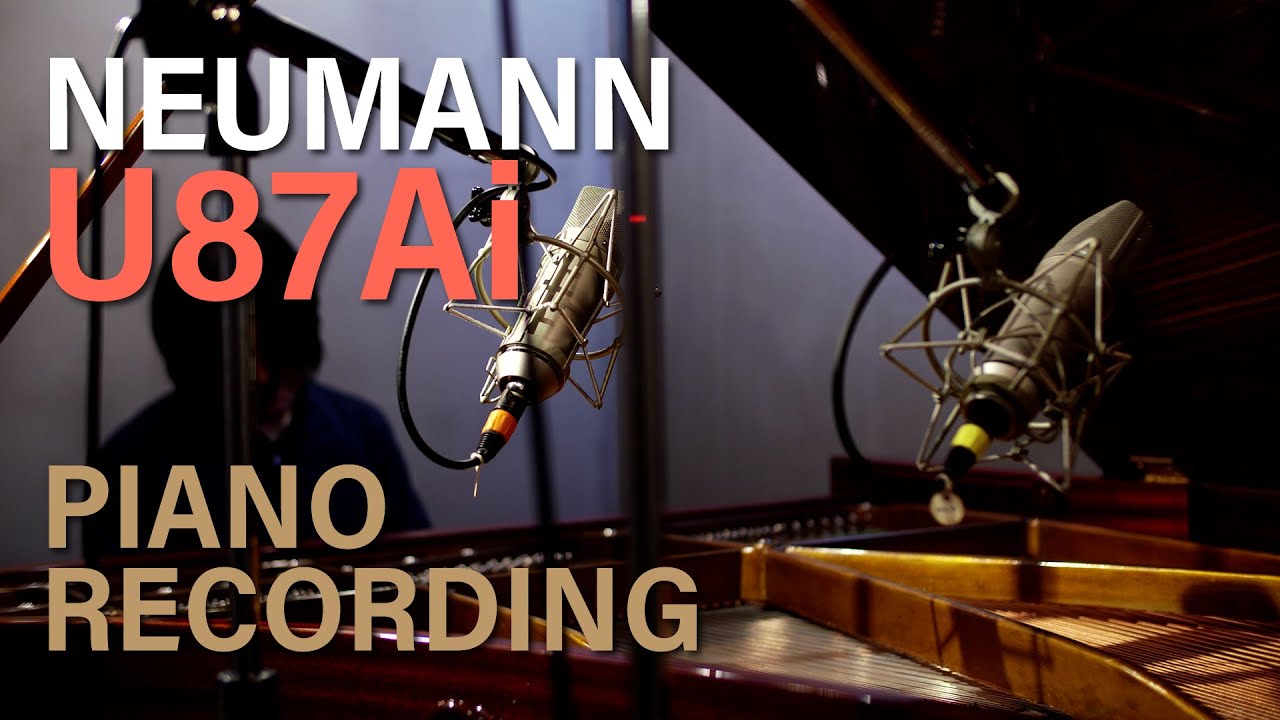 Sound test of piano recording with Neumann U87Ai in stereo