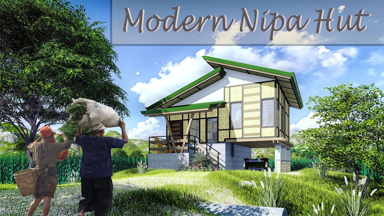Modern Nipa Hut | Elevated Native House