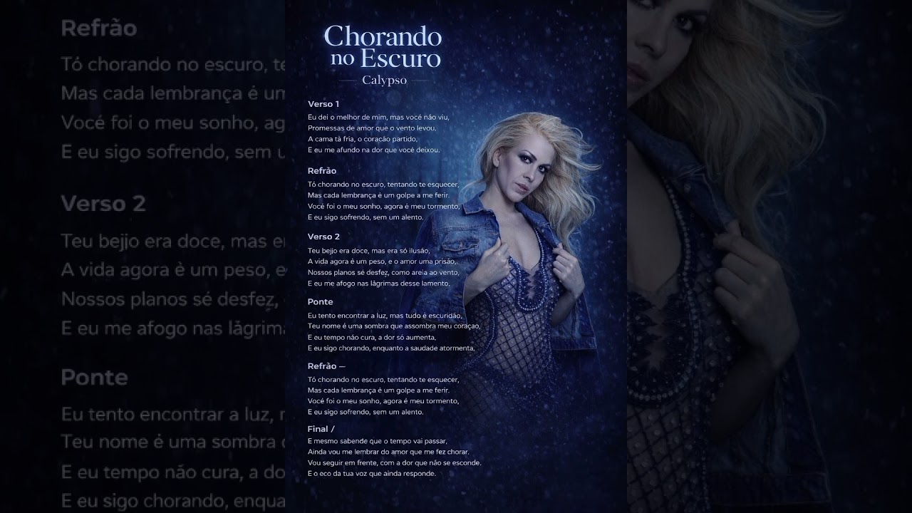 Calypso - Chorando no escuro 