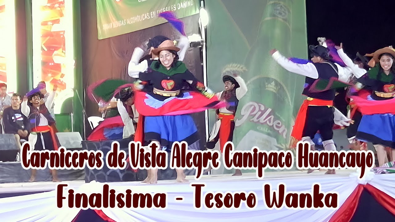 FINALISIMA de CARNICEROS DE VISTA ALEGRE CANIPACO - Tesoro Wanka Huaylarsh 2025 - Huaylas Antiguo